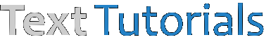 Text Tutorials